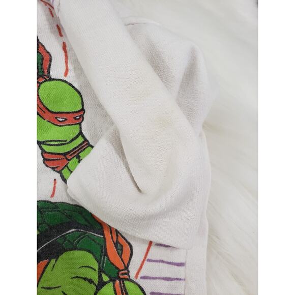 True Vintage 1990 Teenage Mutant Ninja Turtles T-Shirt Toddler‎ 90s Kid - Picture 6 of 7